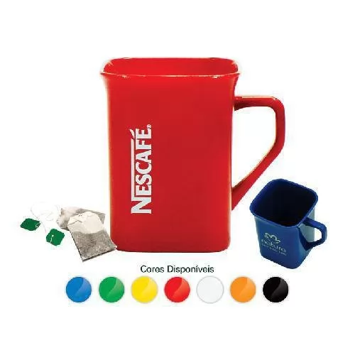 Caneca Quadrada 250 ml